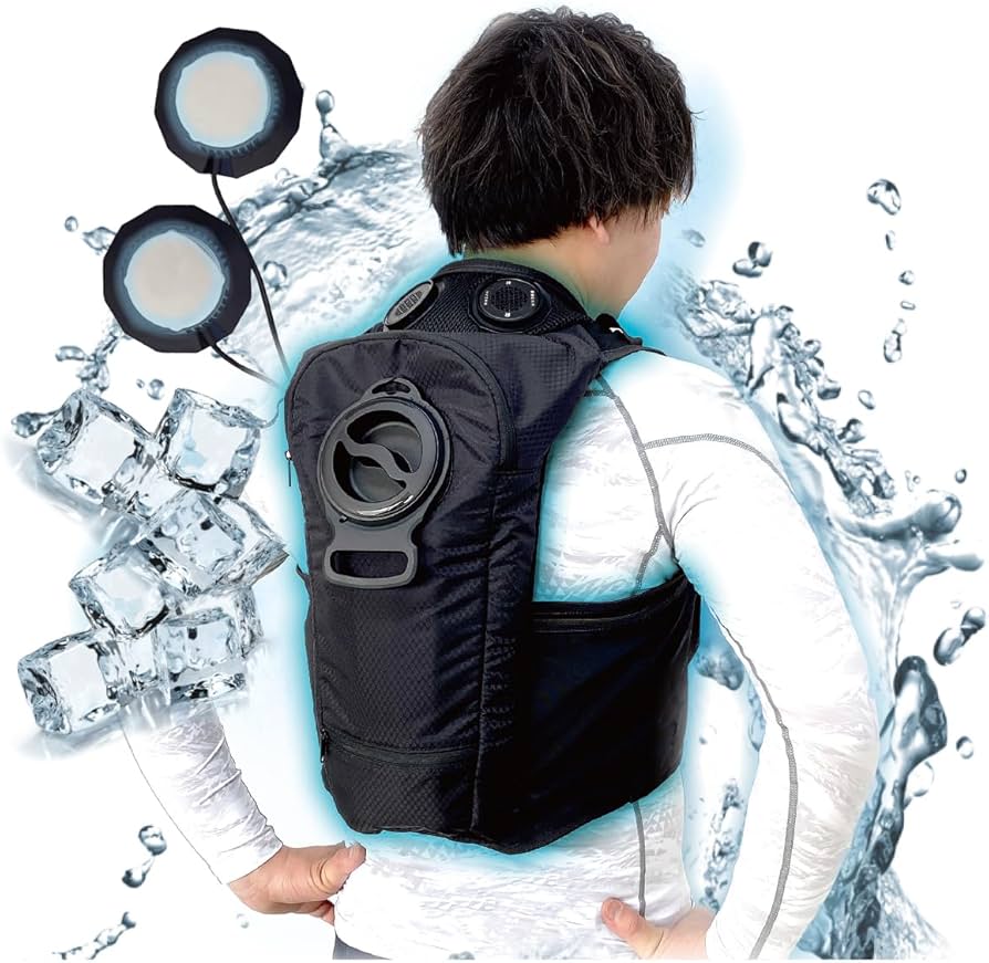 クールベスト・ペルチェベスト ブラック 冷暖ペルチェベスト ブラック フリーサイズ[ペルチェベスト